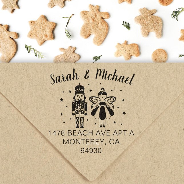 Vår första julklackare Princess Fairy Självfärgande Stämpel (Skapare uppladdad)