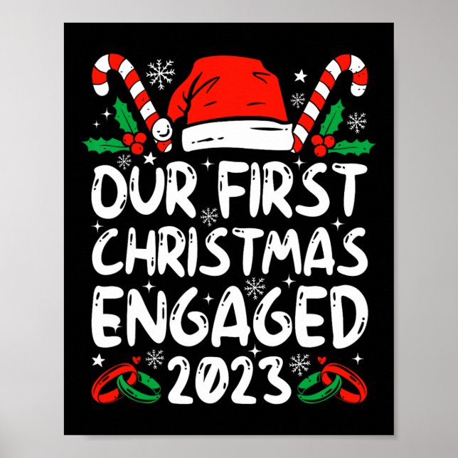 Vår första julklapp 2023 Par Family XM Poster (Framsidan)