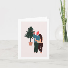 Vår första julklapp för nyfödda jular kort