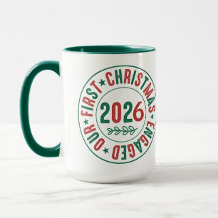 Vår första julkörda kaffekaffe-Helgdag Mugg