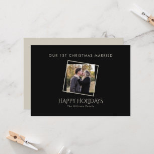 Vår första jultomte med fotosvart och toning