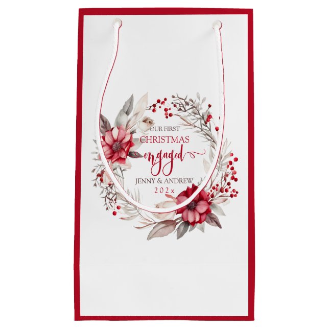 Vår första jultomte med krans (Framsidan)