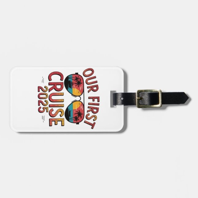 Vår första kryssning 2025, sommarmatchning i Resa Bagagebricka (Horisontell Framsida)