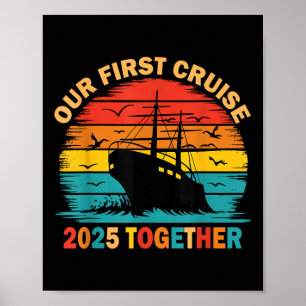 Vår första kryssning 2025 Tillsammans Matchande Pa Poster