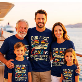 Vår första kryssning 2026 Skapar minnen tillsamman T Shirt