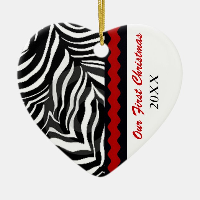 Vår första mall för julfotoprydnad julgransprydnad keramik (Framsidan)