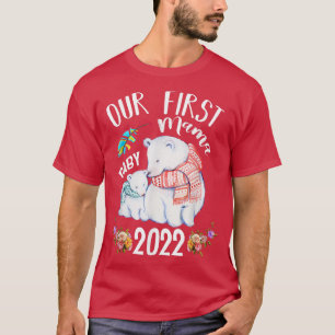 Vår första Mamma Mors dag 2022 Baby 1560 T Shirt
