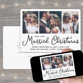 Vår första marrista julfotopaket i Bröllop Julkort