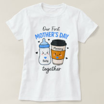 Vår första Mor-dag tillsammans T-Shirt - Cute Mamm