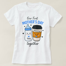 Vår första Mor-dag tillsammans T-Shirt - Cute Mamm