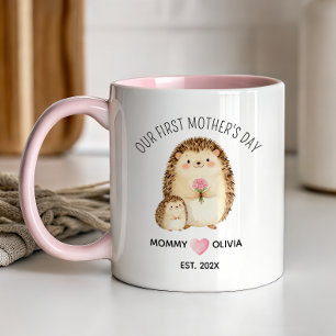 Vår första mors dag, Igelkottmamma och lilla unge Mugg