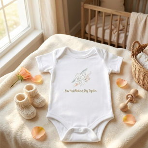 Vår första mors dag tillsammans Baby Bodysuit - Mi T Shirt