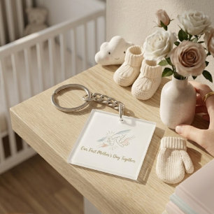 Vår första mors dag tillsammans nyckelring - Minim