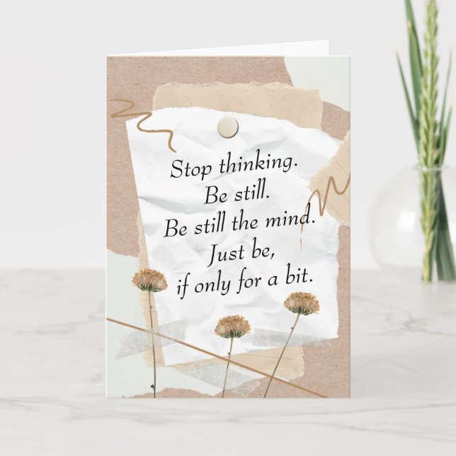 Var fortfarande den lilla digitala kollagen kort (Framsida)