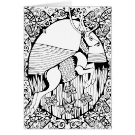 Vår framåtriktat hälsningskort