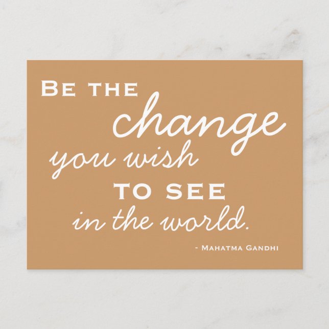 Var framgångsrik - Motiverat vykort (Framsida)