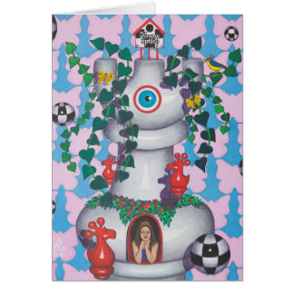 Vår: Från min ivorianska Torn Hälsningskort