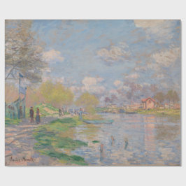 Vår från Seine av Claude Monet Presentpapper