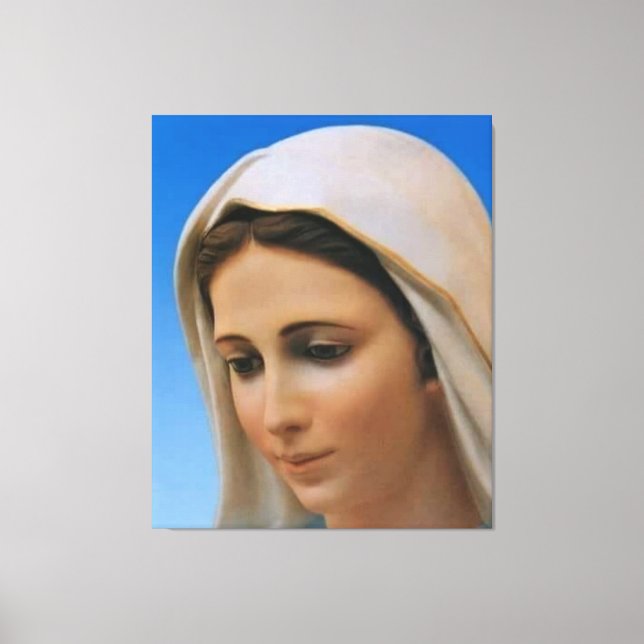 Vår fredens Dam, fredens Mor, fredens drottning Canvastryck (Framsida)