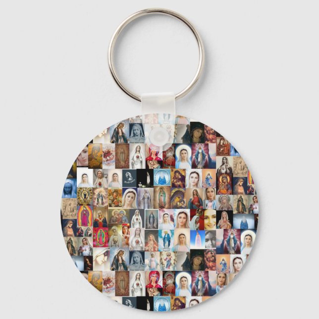 Vår fredens Dam, fredens Mor, fredens drottning Nyckelring (Framsida)