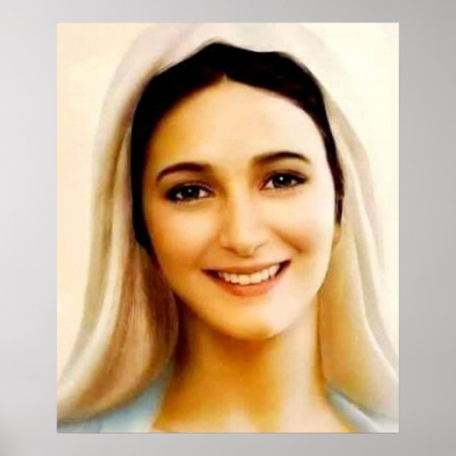 Vår fredens Dam, fredens Mor, fredens drottning Poster (Framsidan)