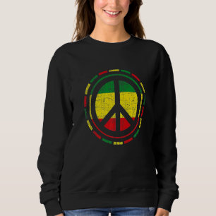 Var fredliga Rasta Färg T Shirt