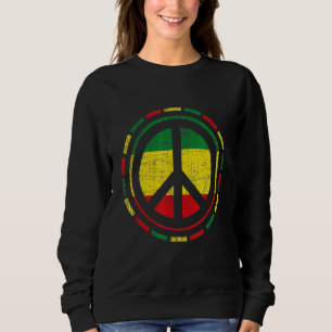 Var fredliga Rasta Färg T Shirt