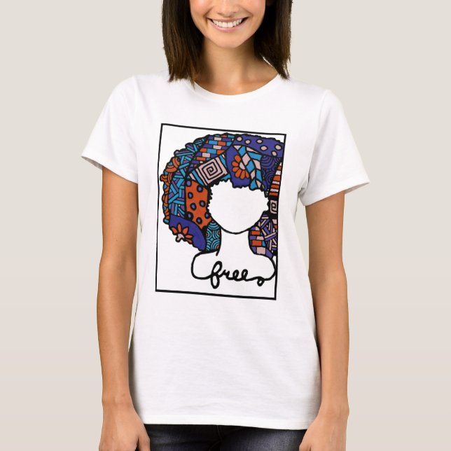 Var fri! t-shirt (Framsida)