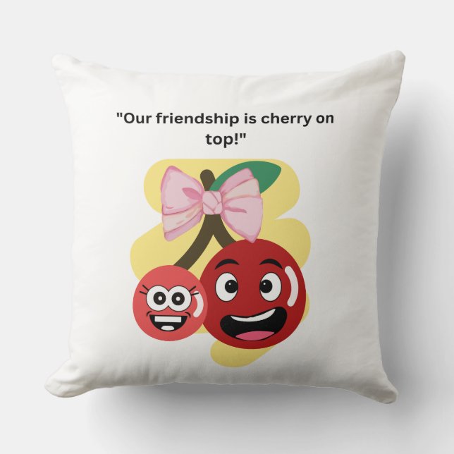 VÅR FRIENSHIP-KVOT KUDDE (Framsida)