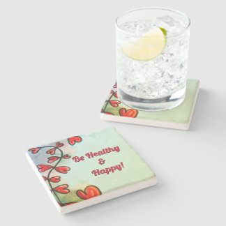 Var friska och Underlägg av Lycklig Himlar Stone