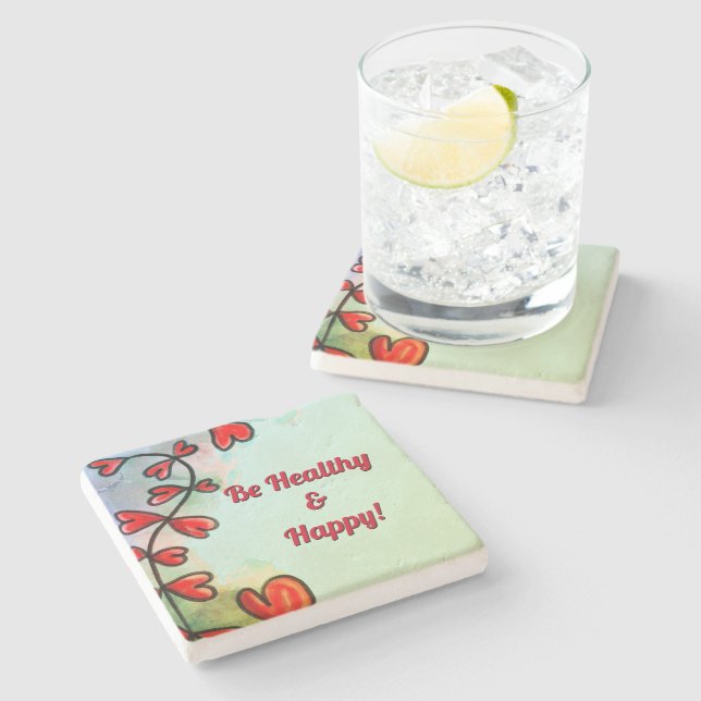 Var friska och Underlägg av Lycklig Himlar Stone (Sidan)