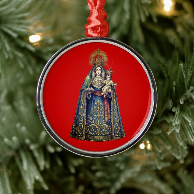Vår Fru av Candelaria Julgransprydnad Metall (Träd)