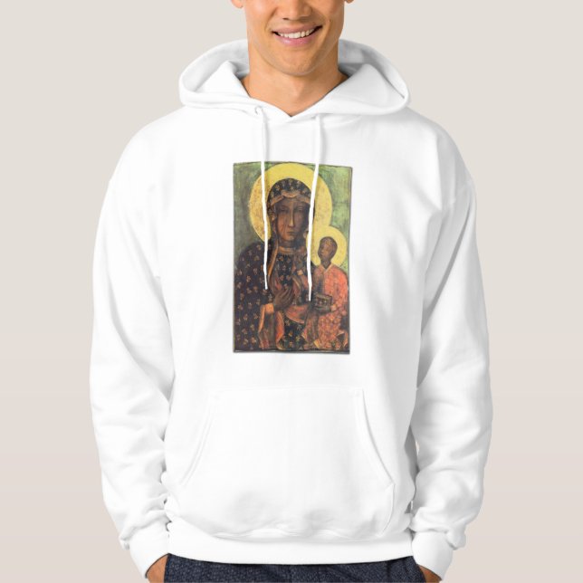 Vår Fru av Czestochowa Sweatshirt (Framsida)