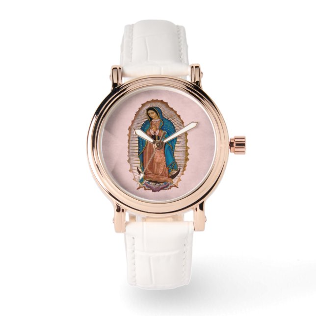 Vår Fru av Guadalupe 1531 Armbandsur (Framsida)