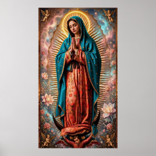 Vår Fru av Guadalupe-affisch Poster