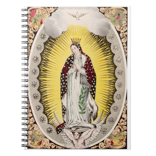 Vår Fru av Guadalupe Anteckningsbok (Framsidan)