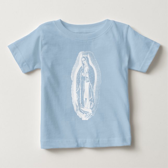 Vår Fru av Guadalupe  Baby T-Shirt (Framsida)