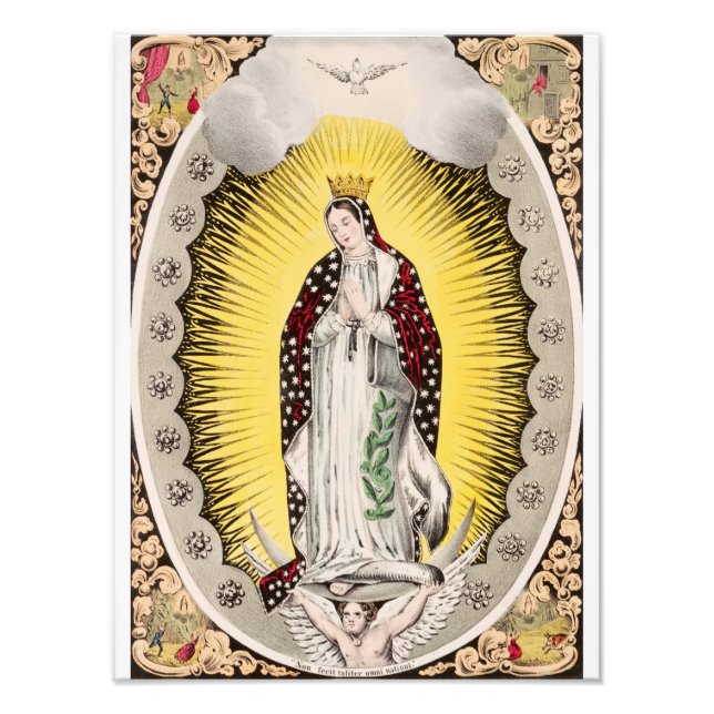 Vår Fru av Guadalupe Fototryck (Framsidan)