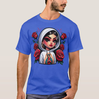 Vår fru av Guadalupe Guadalupe-jungfru flicka T Shirt