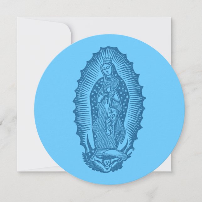 Vår Fru av Guadalupe Inbjudningar (Framsida)