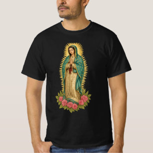 Vår Fru av Guadalupe: Jungfru Maria Kristendom T Shirt