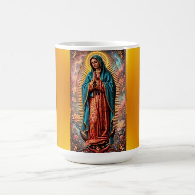 Vår Fru av Guadalupe Kaffemugg (Center)