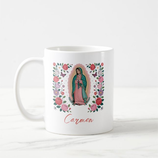 Vår Fru av Guadalupe  Kaffemugg (Vänster)