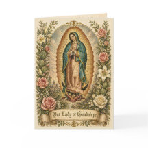 Vår fru av Guadalupe katolska böneblommor