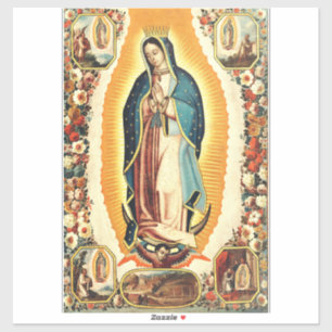Vår Fru av Guadalupe Klistermärken