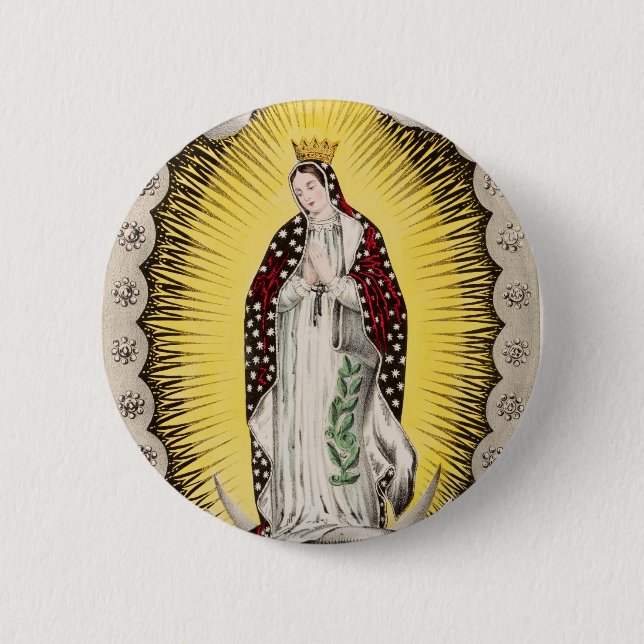 Vår Fru av Guadalupe Knapp (Framsida)