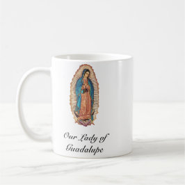 Vår Fru av Guadalupe Mirakulösa Tilma Finkonst Kaffemugg