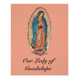 Vår Fru av Guadalupe Mirakulösa Tilma Finkonst Perfect Poster