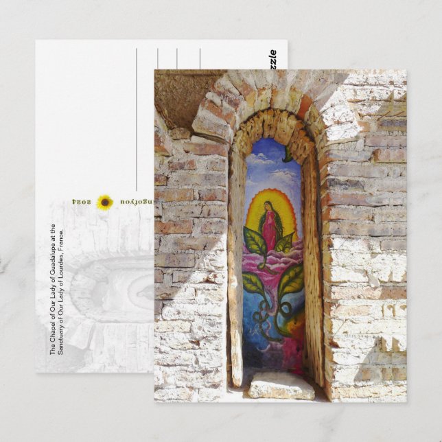 Vår Fru av Guadalupe, Rosarito, Mexiko -  Vykort (Fram/baksida)