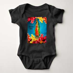Vår Fru av Guadalupe Skickad Från Himlen Anpassad T Shirt